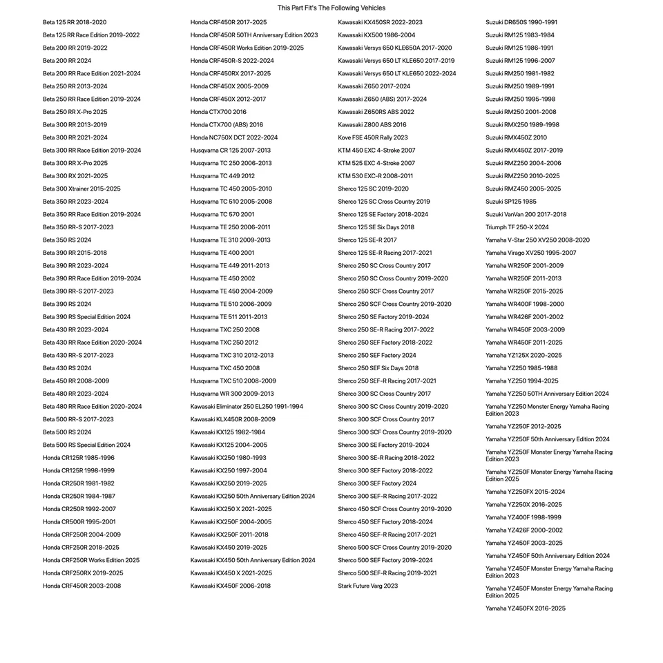 RK 520 Chain 520x114 For YAMAHA YZ250F 2012-2023 - Image 3 of 3