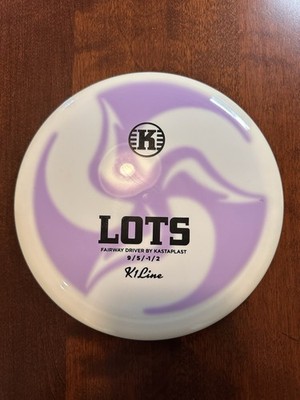 Kastaplast lots K1 Line Disc golf Driver off centered dye 2022 Era