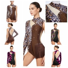 Women Jumpsuit Sports Leotard Athletic Ballerina Modern Ballet Dancewear Dance