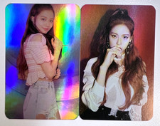 BLACKPINK JISOO [YG Christmas MD Official Hologram Photocard Set 2pcs] / K-POP