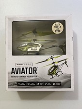 Protocol Aviator Indoor Remote Control Helicopter with Gyro Stabilizer New 