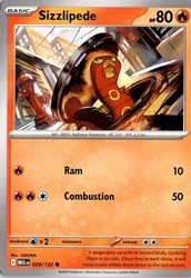 Sizzlipede 029/132 Mega Evolution