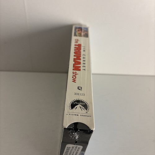 The Truman Show (1999, VHS) Paramount Sealed New! Rip In Seal - Picture 4 of 5