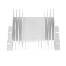 Aluminum Heat Sink for Single Phase Solid State Relay SSR 10A - 100A Cooling