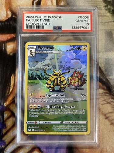 Electivire graded PSA 10 for sale on eBay