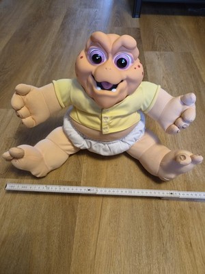 Die Dinos Baby Sinclair Hasbro 1991 Vintage Puppe Plüsch Nicht die Mama RAR