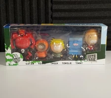 Comedy Central South Park Mini Pack-2 Full Set 5 Figures Mirage - Kenny, Towelie