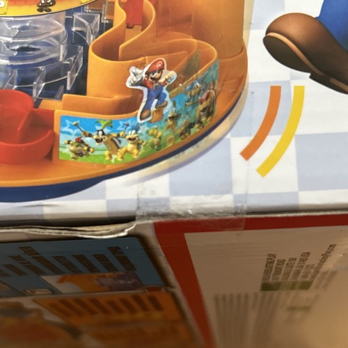 Super Mario Bros Castle Land Tabletop Video Game Based Rare Toy Epoch Ball Maze - Picture 11 of 18