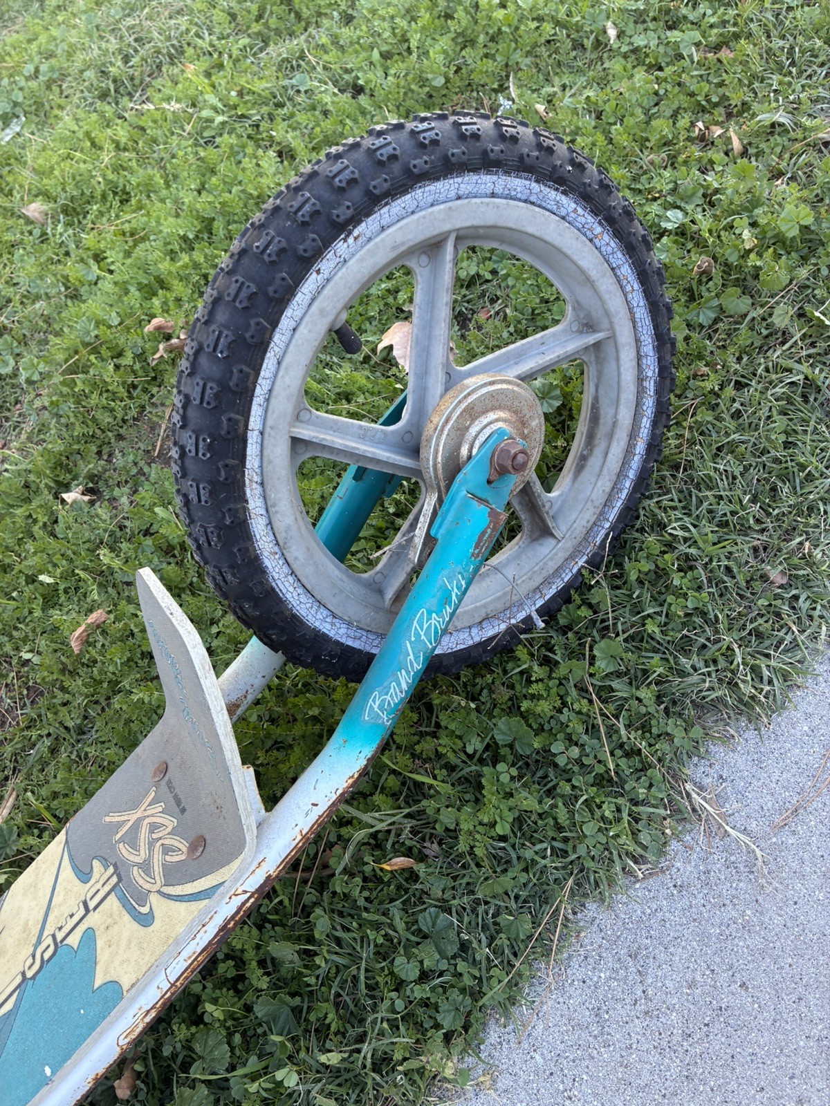 Vintage Curb Cruiser SSX Scooter 1980s Rear drum brake Freestyle old school bmx 