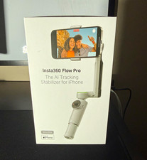 Insta360 Flow Pro AI Tracking iPhone Gimbal, Foldable Tripod Selfie Stick