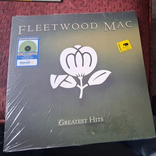 FLEETWOOD MAC Greatest Hits *SEALED* Translucent Forest Green Vinyl LP - WALMART