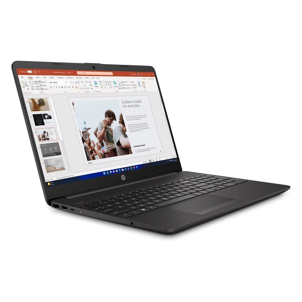 Notebook Pc Portatile HP 250 G9 Intel N4500 15,6", Ram 16Gb SSD 512Gb Win 11 Pro - Immagine 2 di 4