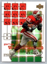 2001 UD Pros & Prospects Football ProMotion #PM2 Michael Bennett - Badgers