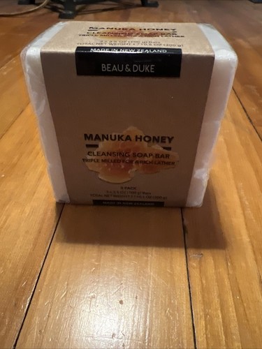 Beau & Duke Manuka Honey 🍯 Cleansing SOAP Bar 3 pcs - 第 4/10 張圖片