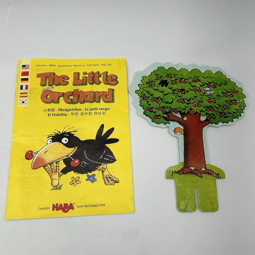 Obstgaertchen The Little Orchard HABA 2004 Juego de memoria para niños Falta 3 cereza - Imagen 5 de 10