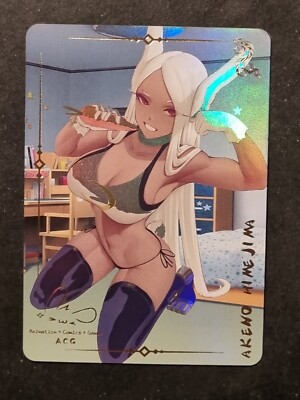 MIRKO - RUMI USAGIYAMA - MY HERO ACADEMIA -GODDESS STORY -HOLO CARD - SEXY WAIFU