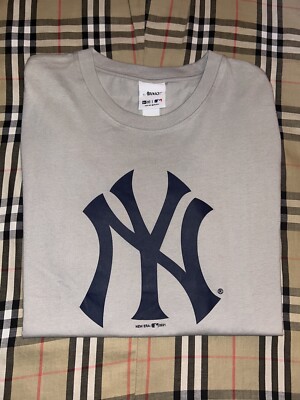 New W/ Tag Awake NY New Era New York Yankees Subway Series Gray Shirt Size Large