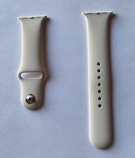 Unused OEM Starlight Apple Watch Sport Band 40mm LARGE M/L MYJ43AM/A in Bulk Pkg