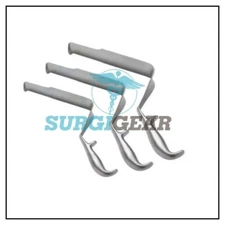 ST Mark Pelvis Retractor Deep Surgery 3 PCS Set Surgical Orthopedic Instruments