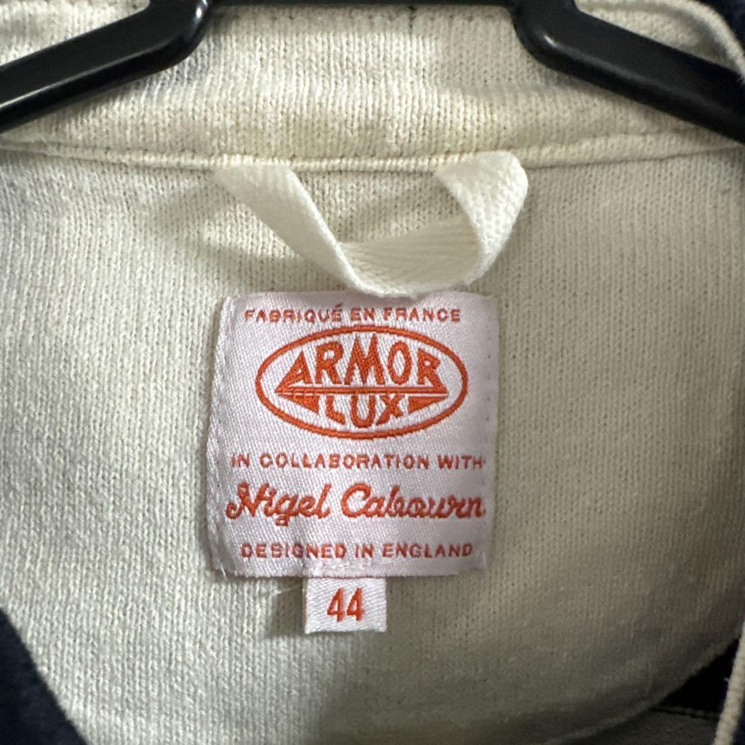 NigelCabourn × Armor Lux GRANDAD JERSEY NigelCabourn × Armor Lux GRANDAD JERSEY Size L Used | eBay