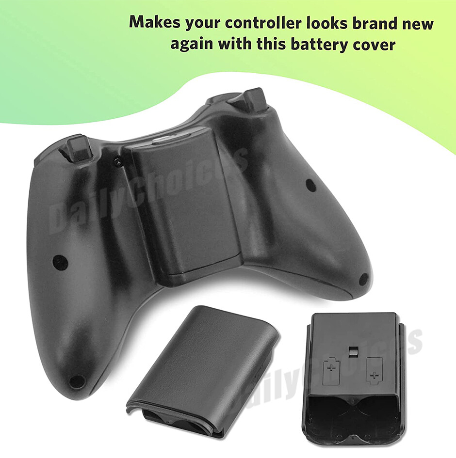 Xbox 360 Controller Battery Cover Case eBay