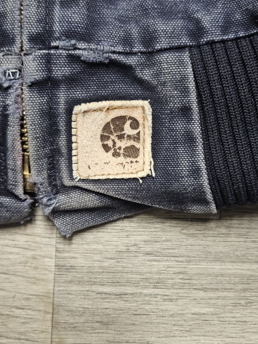 Vintage 90s Carhartt J14 MDT Faded Blue Santa Fe Canvas Vintage 90s Carhartt J14 MDT Faded Blue Santa Fe Canvas