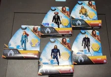 NEW 4" DC Aquaman *SET* The Lost Kingdom Orm, Mera, AQUAMAN, Black Manta 5 Toys