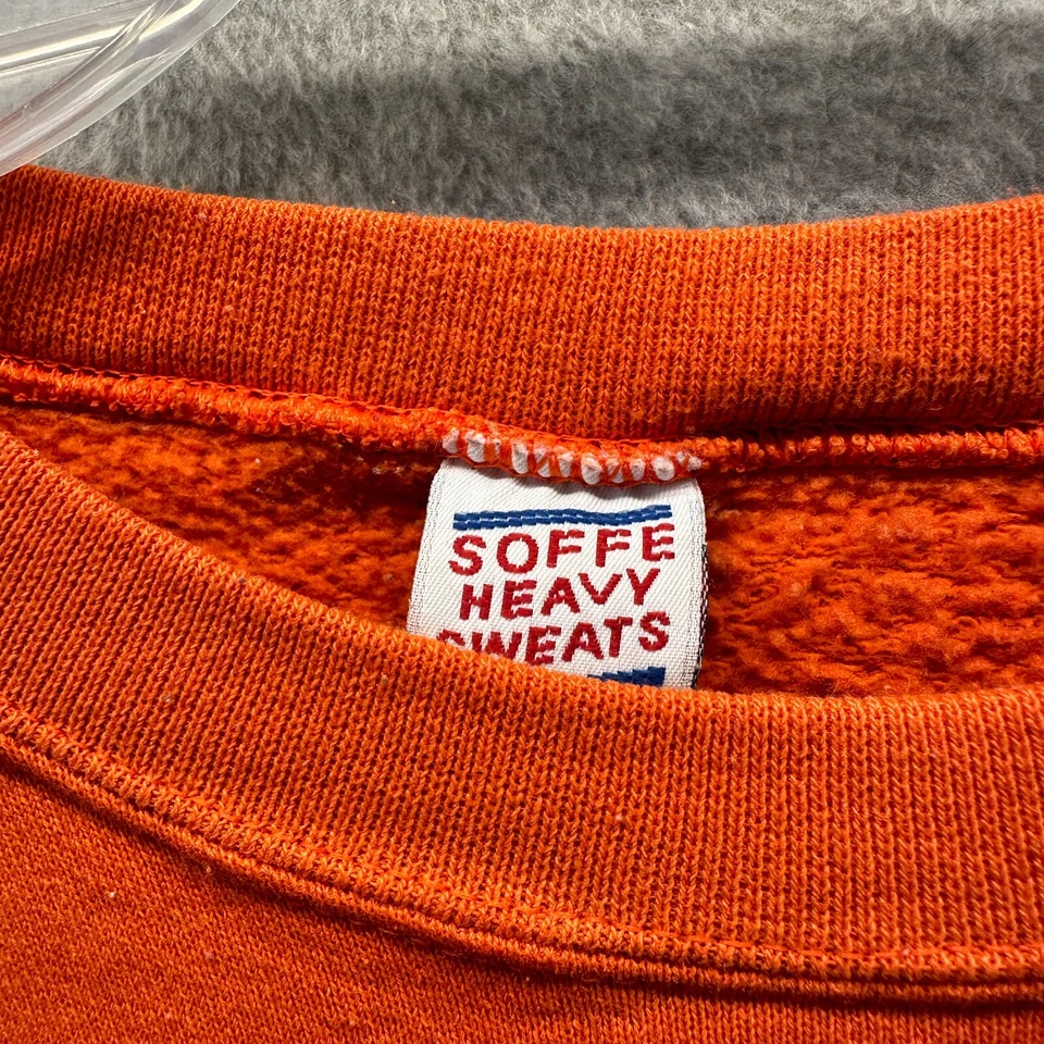 Sudadera De Colección West Delaware Hawks Para Hombre Grande Naranja Para Hombre Soffe Hecha en EE. UU. Foto 4 de 4