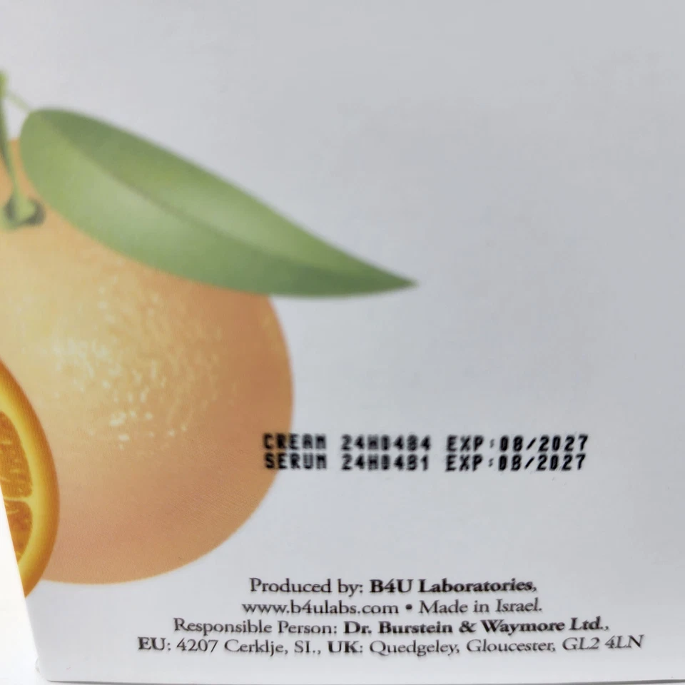 2件装Danielle Laroche维生素C+保湿霜+紧致面部精华液双色 — 第 4/4 张图片