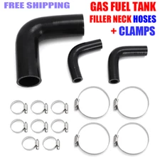 Fuel Gas Tank Filler Neck Hose Clamps For 1966-67 Dodge Charger Coronet Plymouth
