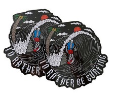 Eddie Would Go Sticker for sale - eBay