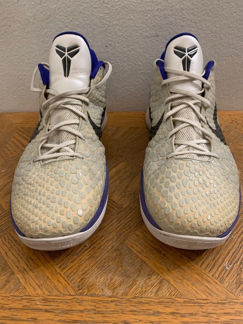 Nike Kobe Zoom VI 6 Concord Purple White Metallic 429659-100 Menâs Sz 17 | eBay