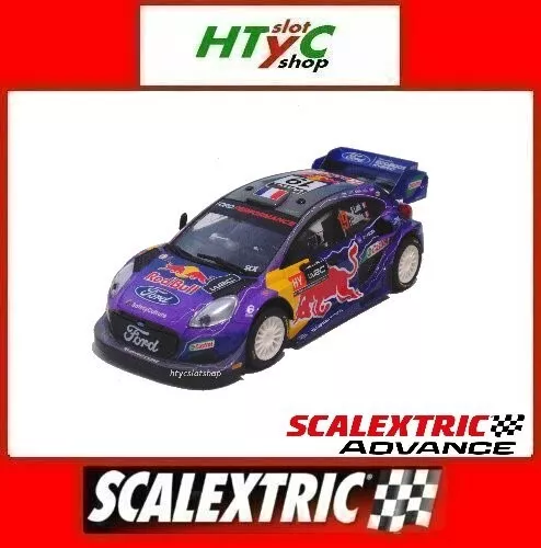 Scalextric Advance Ford Puma RALLY1 #19 Red Bull Loeb/Galmiche Scx  E10451S300