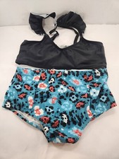 Trend Blossoms - Girl's 2 Piece Simsuit Set - Size 12