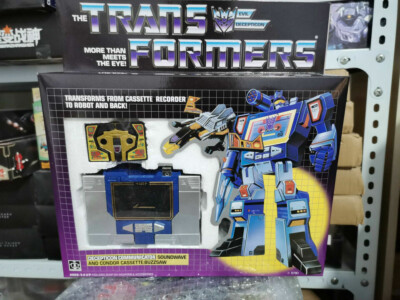 New TF G1 Reissue Deception Soundwave & Buzzsaw Action Figure Box Set