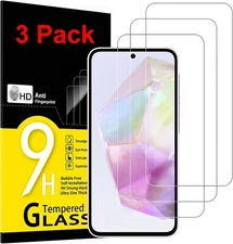 3-Pack Premium 9H Tempered Glass Screen Protector For NEW Samsung Galaxy A36 5G