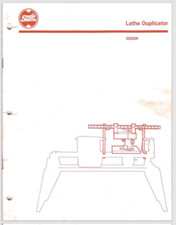 Manuale duplicatore tornio shopsmith # 555209 36 pagine copertine lucide rilegato a pettine 