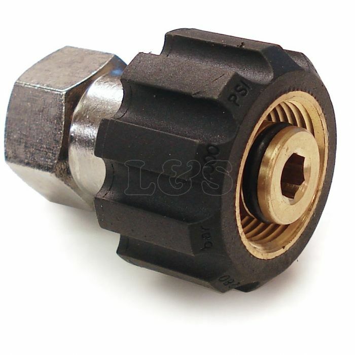 Karcher Pressure Washer Adaptor 3/8"" BSP Female x M22