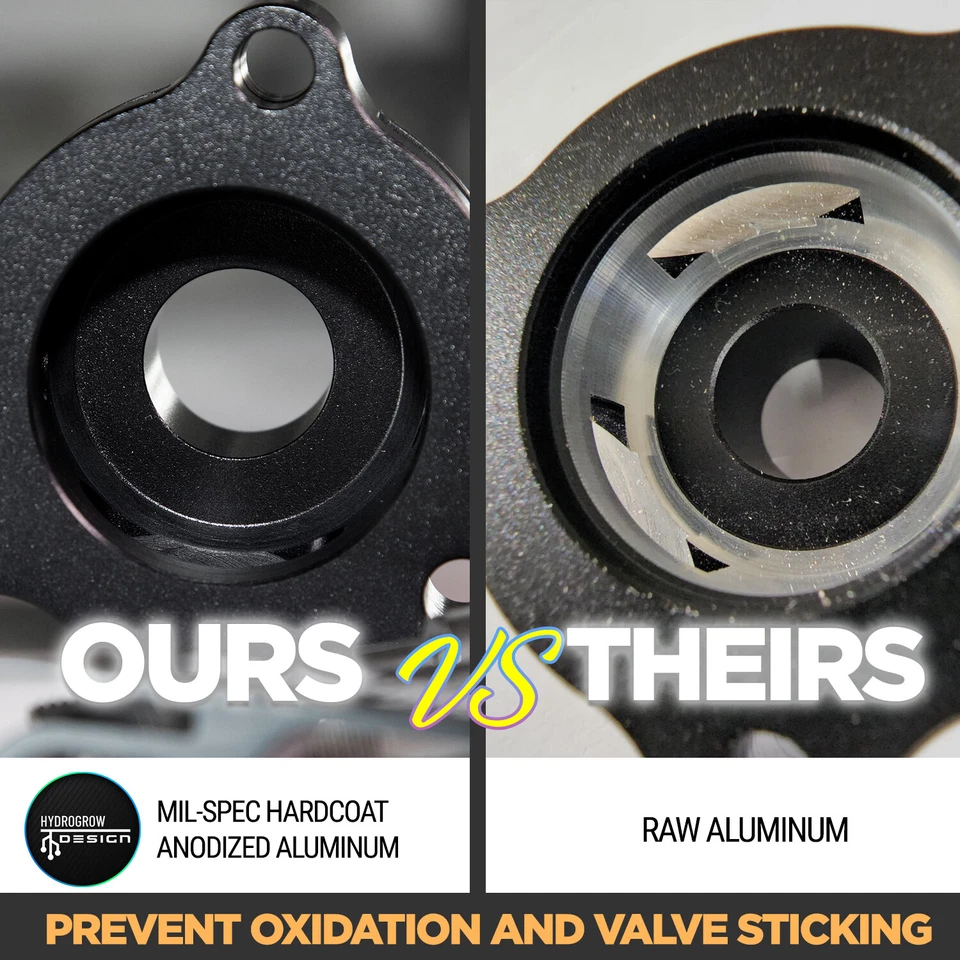 Hydrogrow Design Blow off valve adapter fits 2019-2025 FORD BRONCO 2.3 2.7 TURBO - Bild 2 von 4