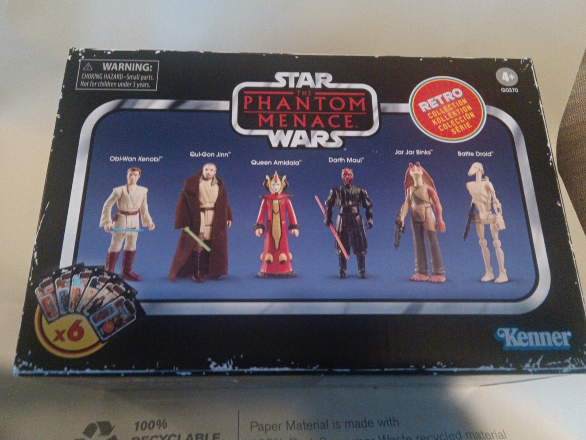 STAR WARS Retro Collection 6 Figures NIB 25th Anniversary