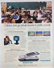 1989 Socrates Kids Educational Video System R...