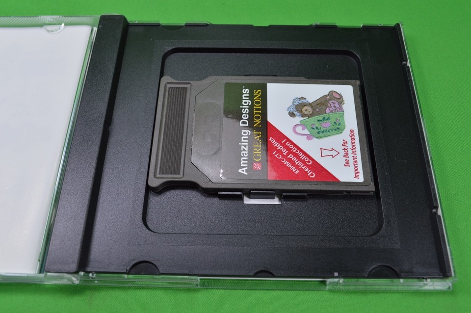 Amazing Designs Great Notions Memory Card Cherished Teddies Collection