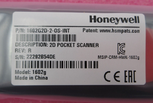 10 x NEW Honeywell Voyager 1602g Pocket Scanner 2D Bluetooth Wireless 1602G2D - Picture 4 of 12