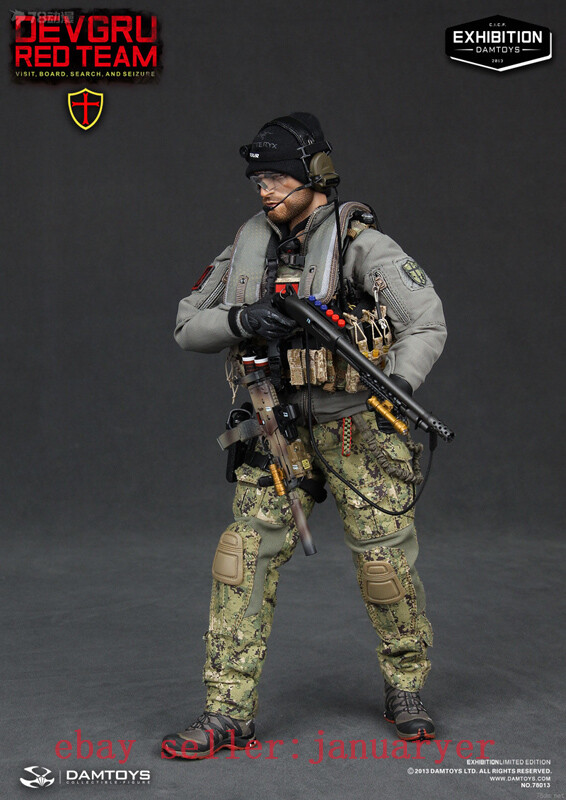 Perfect Damtoys 1/6 78013 Devgru Red Team Vbss Action Figure In