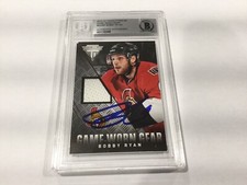 Bobby Ryan Signed Autographed Card Slabbed Encapsulated Beckett BAS COA c