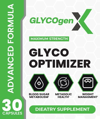 GlycogenX Blood Health Support Supplement Glycogen X Advanced Formula