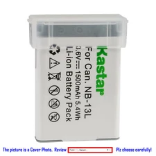Kastar Replacement Battery for Canon NB-13L CB-2LH Canon PowerShot SX720 HS