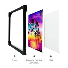 Black Wooden Picture Photo Frame 40x60 Cm Approximately 16 X 24 Inch Wood Leon For Sale Online Ebay