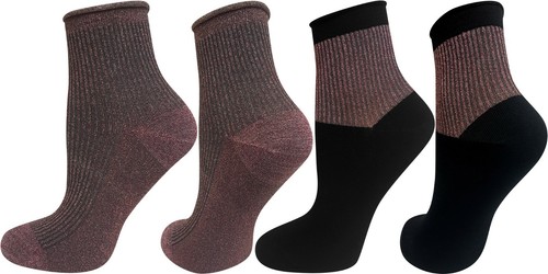 Mysocks 2 Pair Glitter Socks - Picture 35 of 36