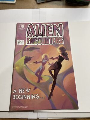 Alien Encounters #1 - Super Book - Chiodo Cover - Premiere Issue | eBay